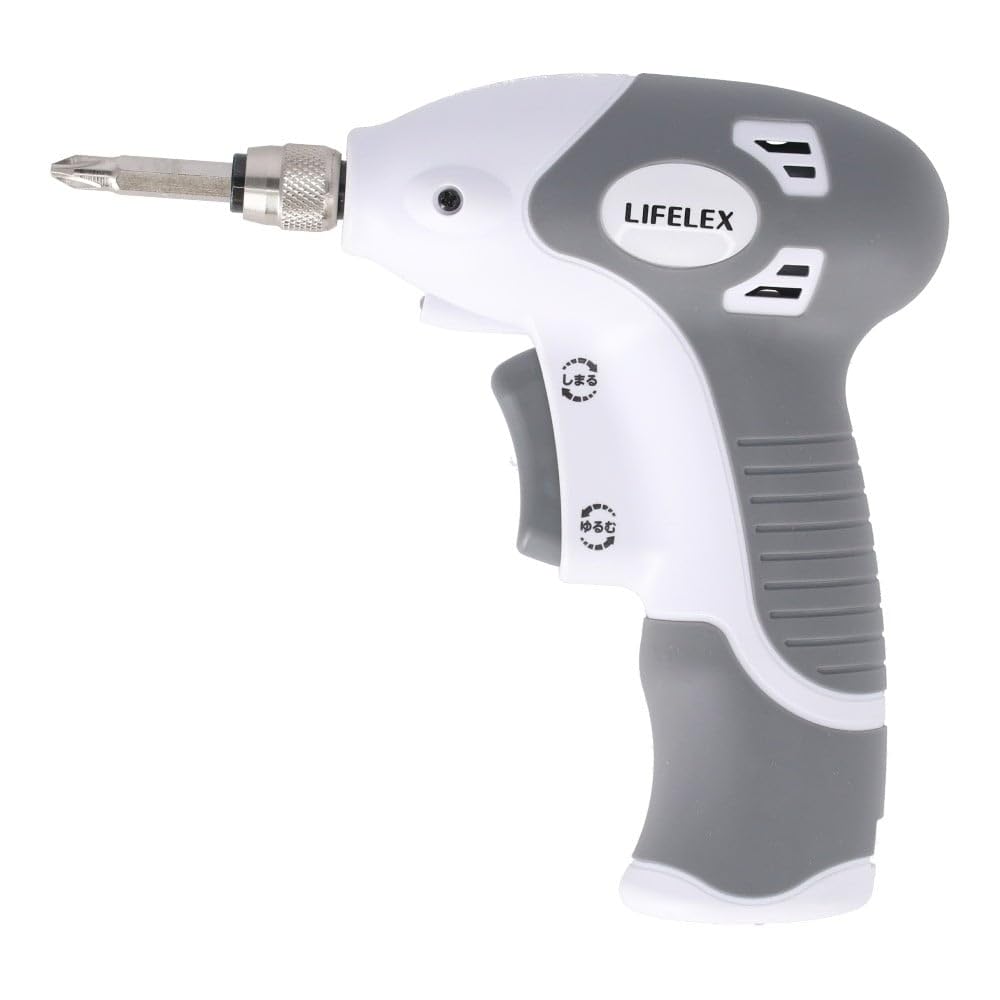 Amazon | コーナンオリジナル LIFELEX 電動 充電式ドリルドライバー